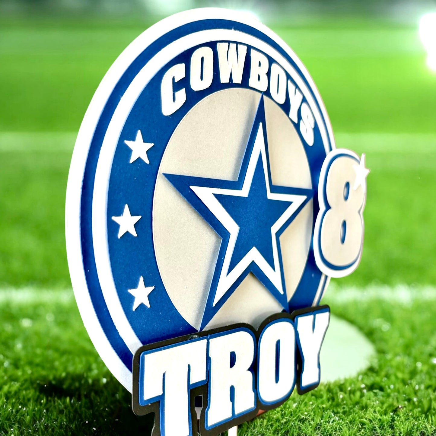 Cowboys Cake Topper
