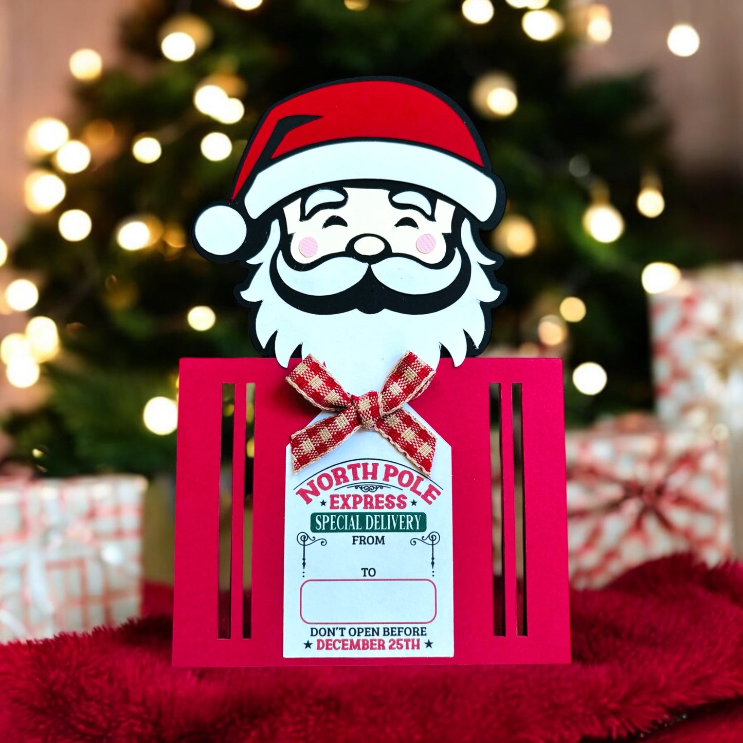 Santa Money Holder