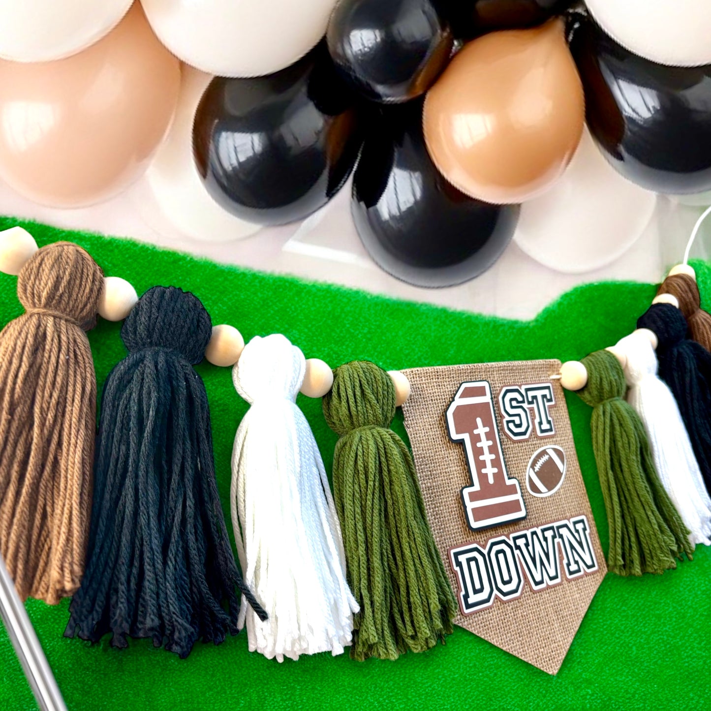 First Down Highchair Banner