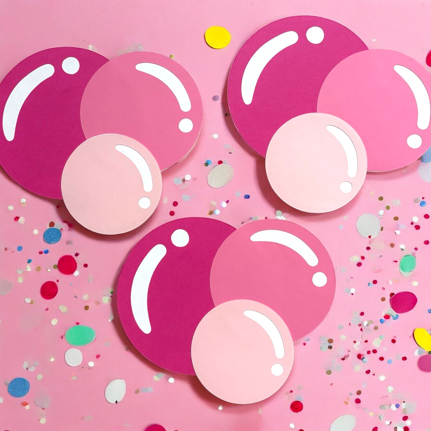 Pink Bubblegum Garland