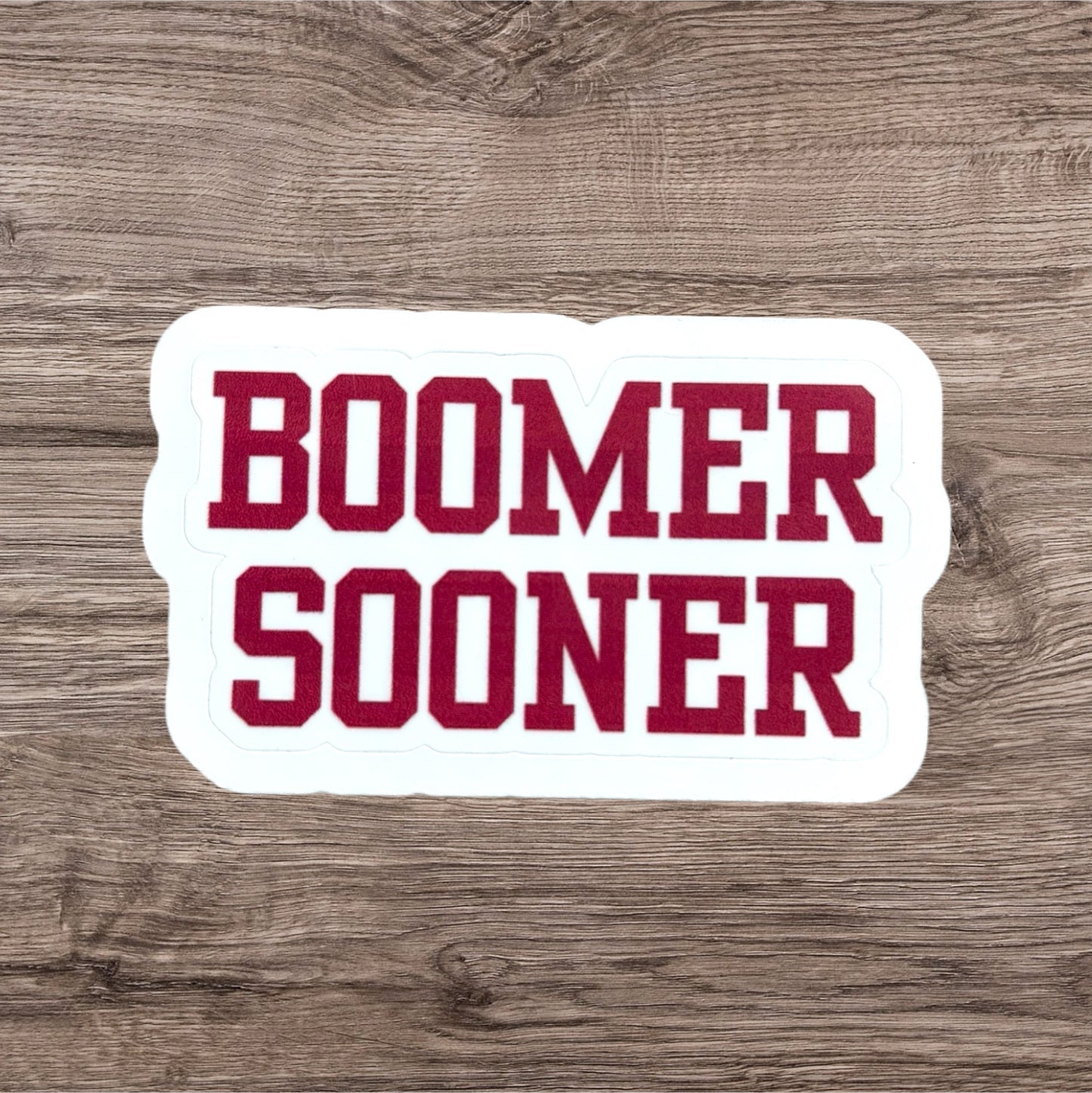 Boomer Sooner Sticker