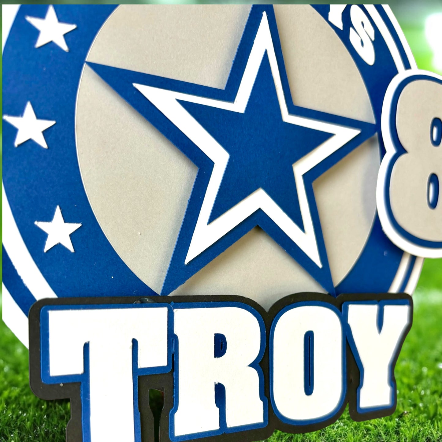 Cowboys Cake Topper