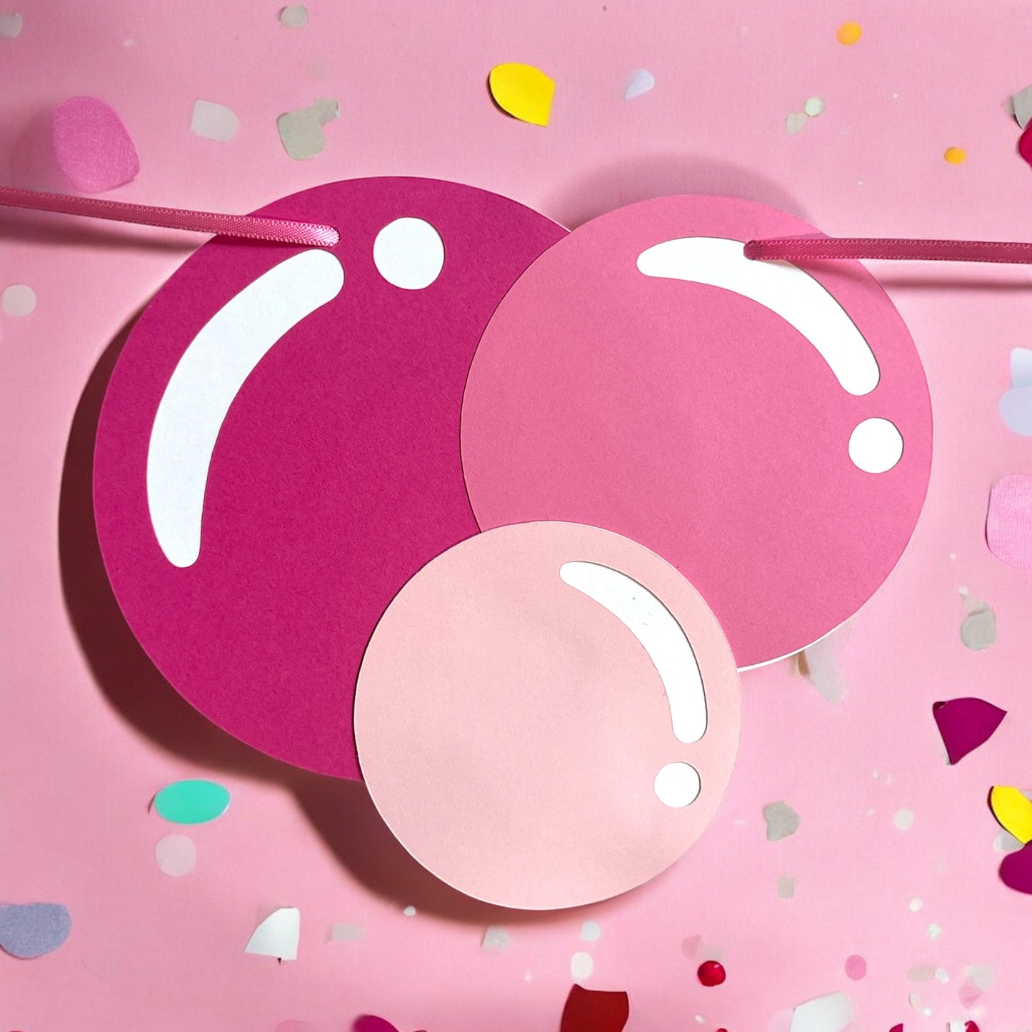Pink Bubblegum Garland