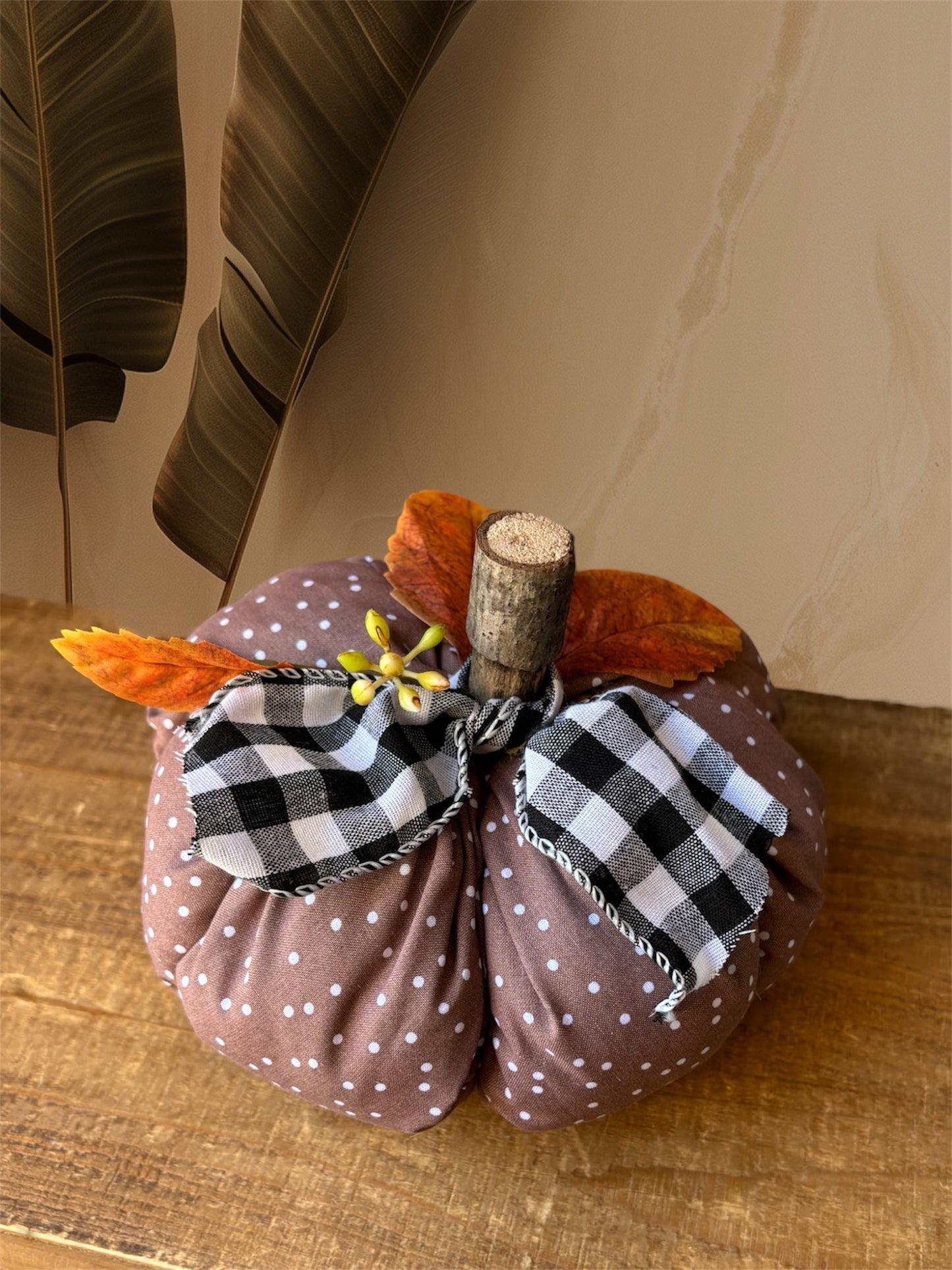 Fabric Pumpkins