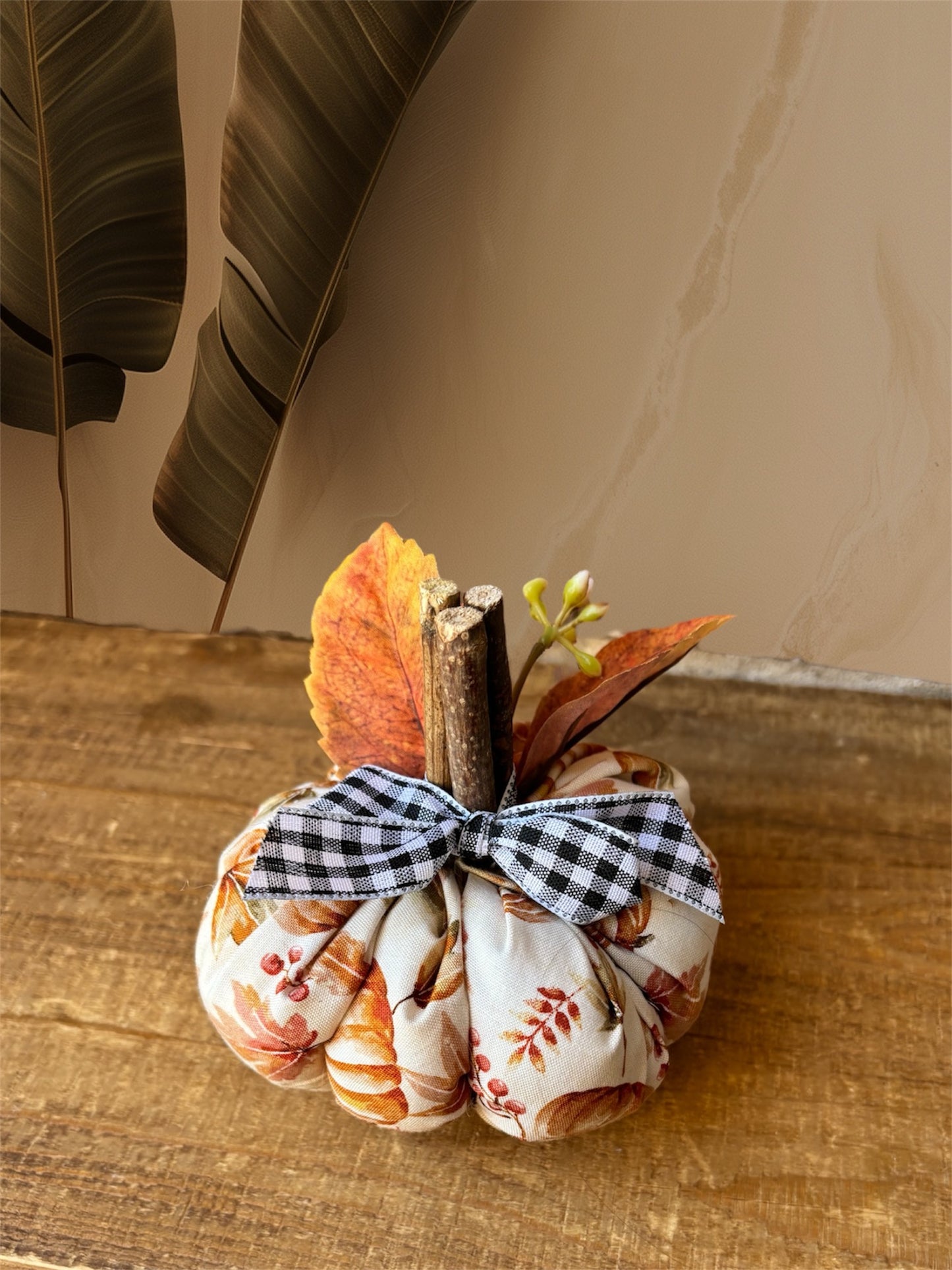 Fabric Pumpkins
