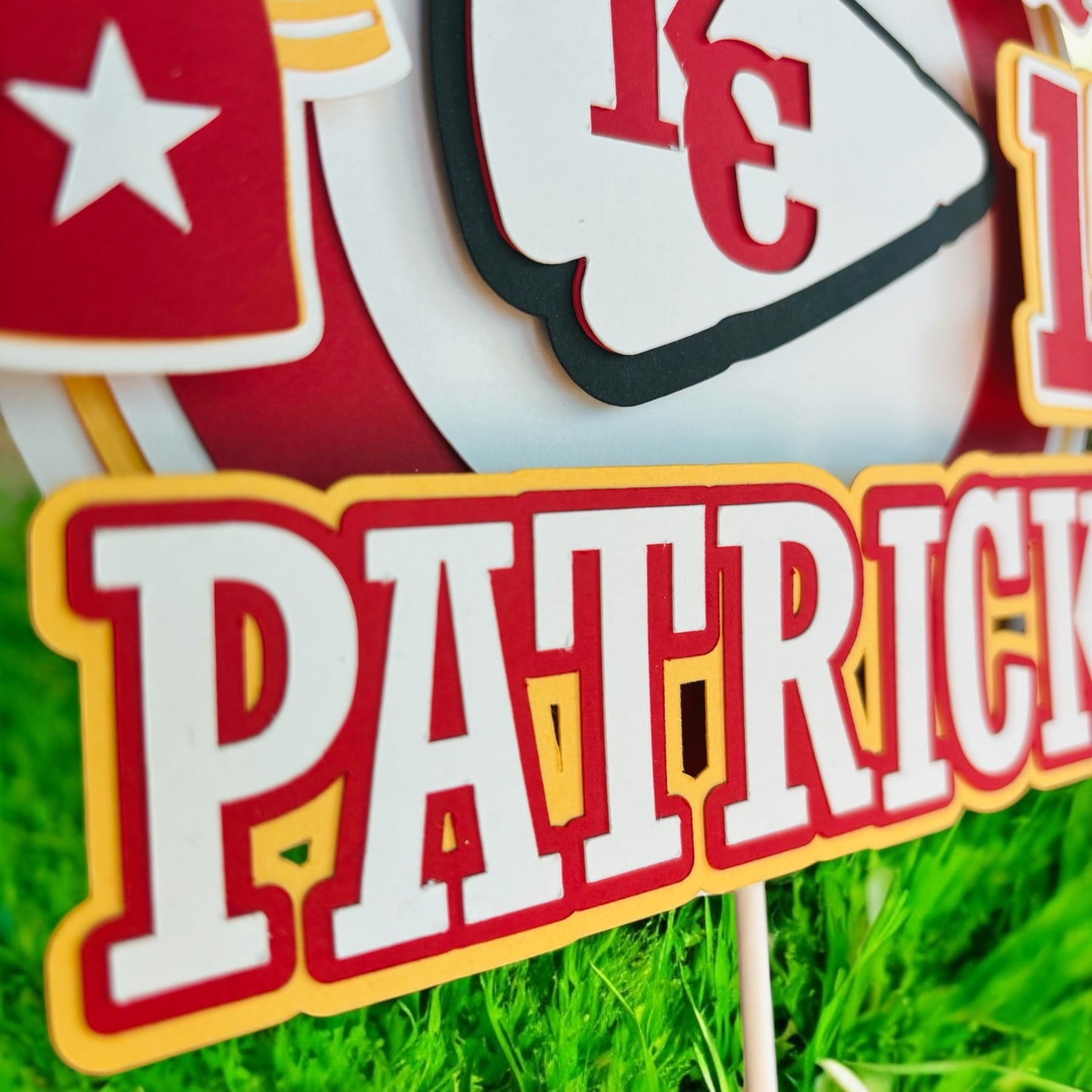 Chiefs Cake Topper
