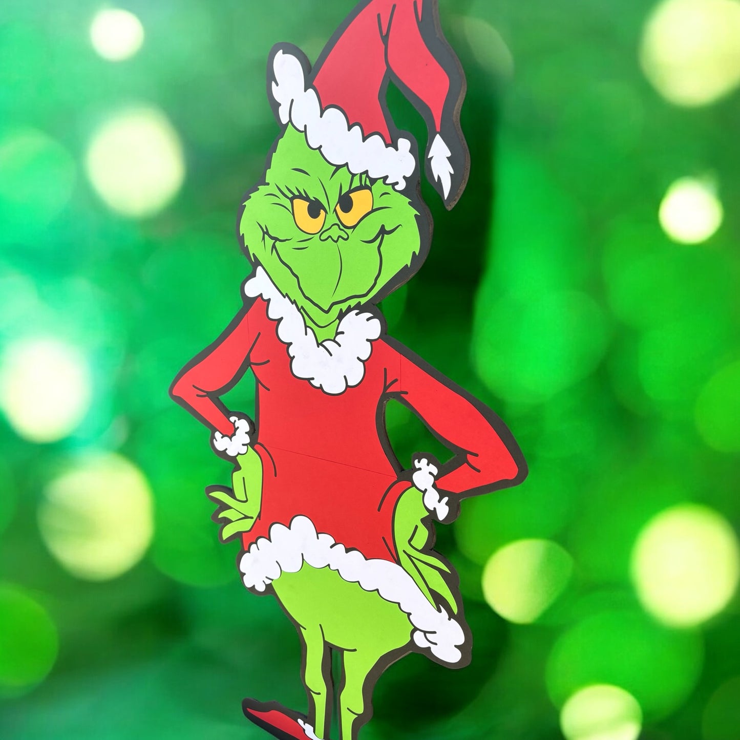 Grinch Character Cutout