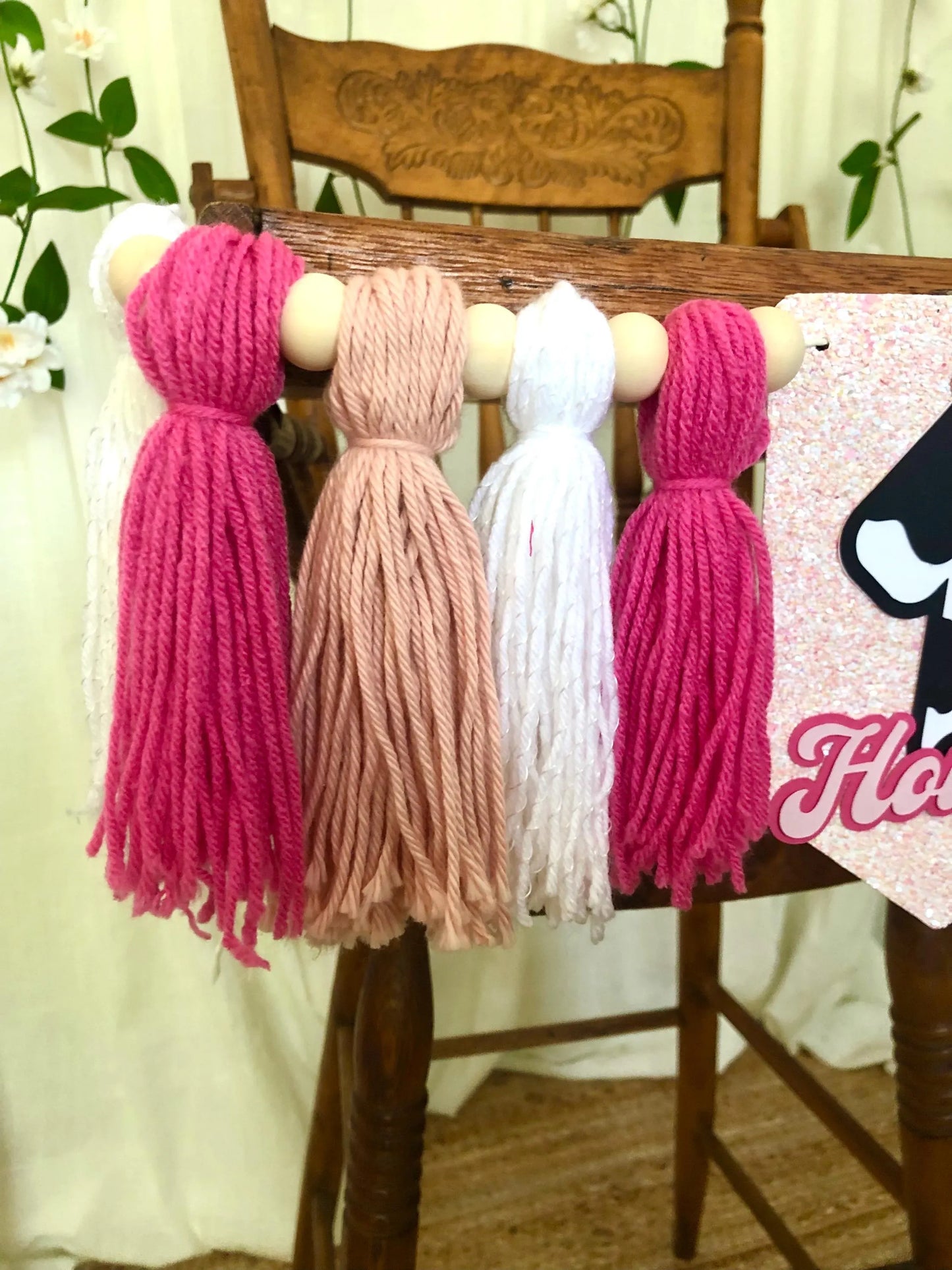 Cowgirl Highchair Banner