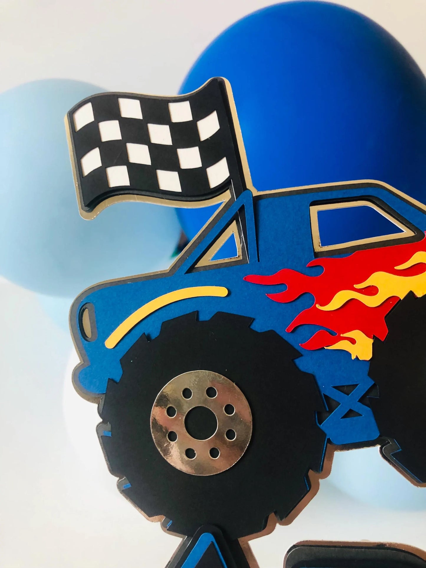 Monster Truck Cake Topper