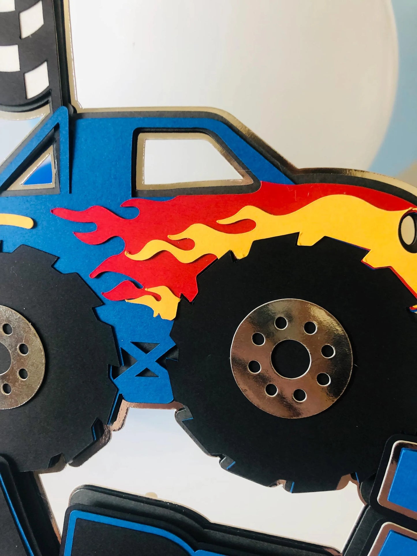 Monster Truck Cake Topper