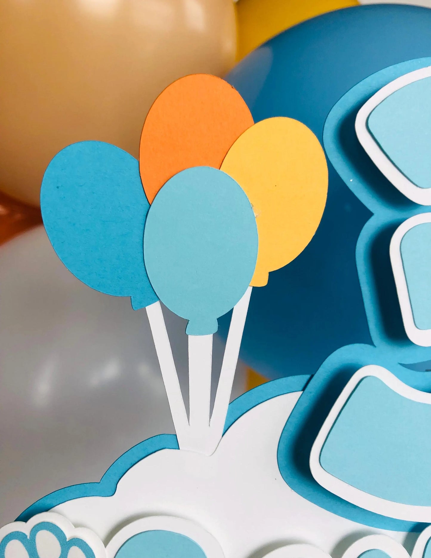Bluey Inspired Cake Topper