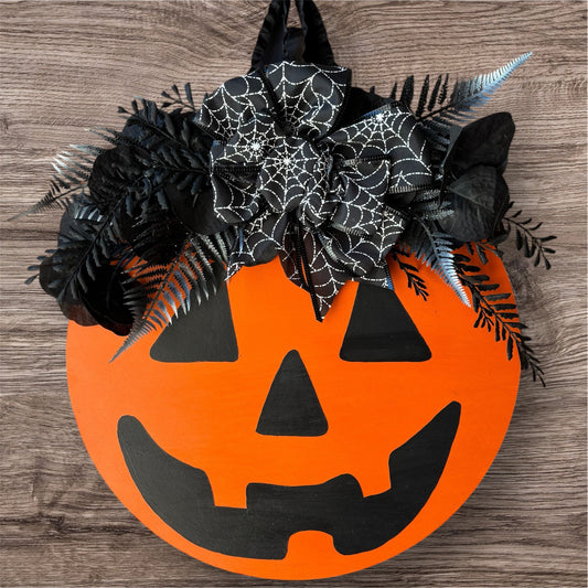 Jack O Lantern Door Sign