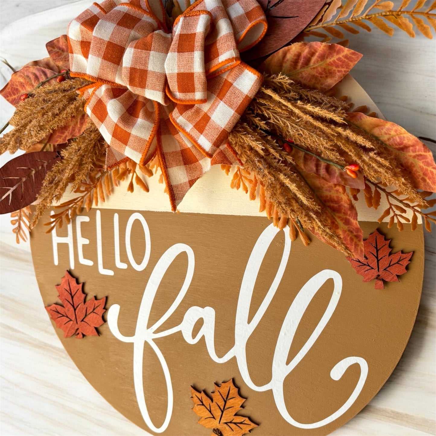 Hello Fall Door Sign