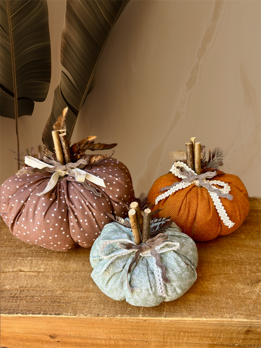 Fabric Pumpkins