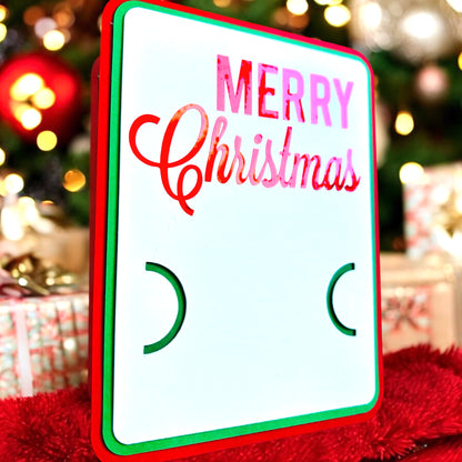 Merry Christmas Gift card Holder