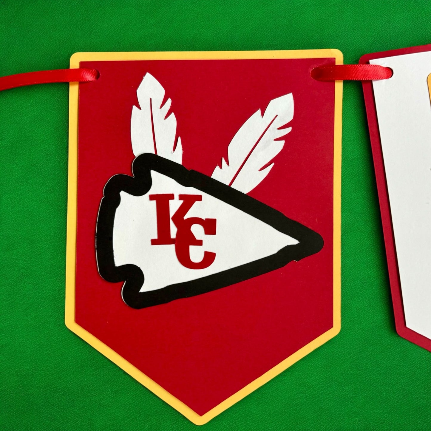 Kansas City Chiefs Inspired Banner