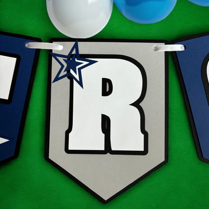 Dallas Cowboys Inspired Banner