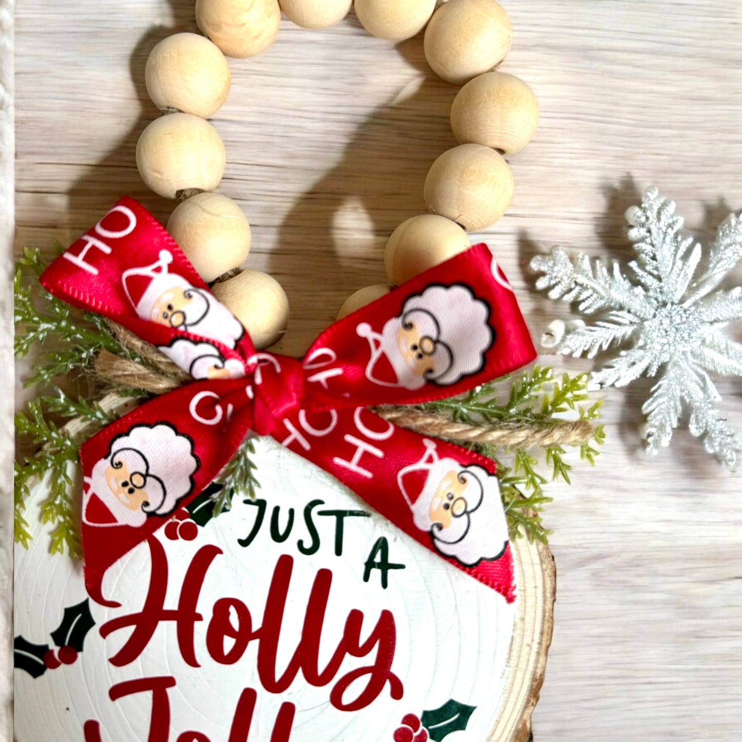 Holly Jolly Mess Ornament