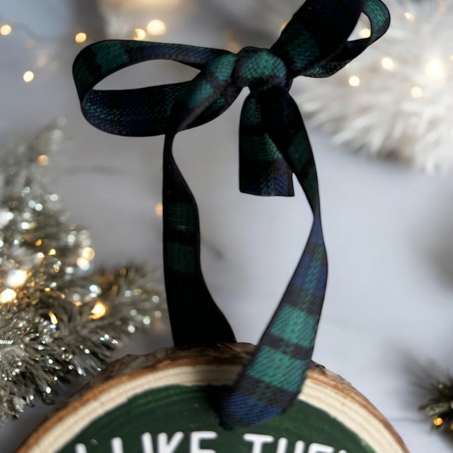 Thick and Sprucy Ornament