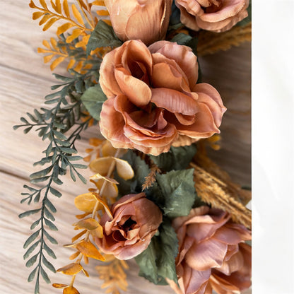 Dusty Rose Fall Wreath