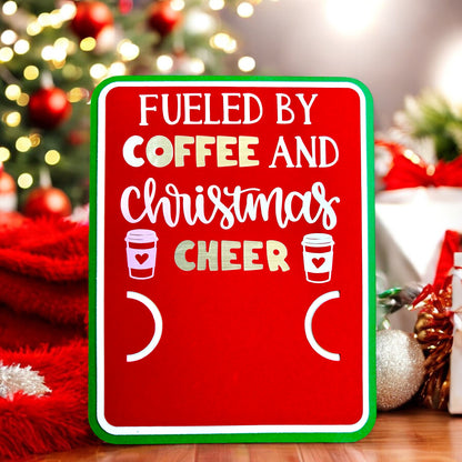 Coffee and Christmas Cheer Gift Card Holder