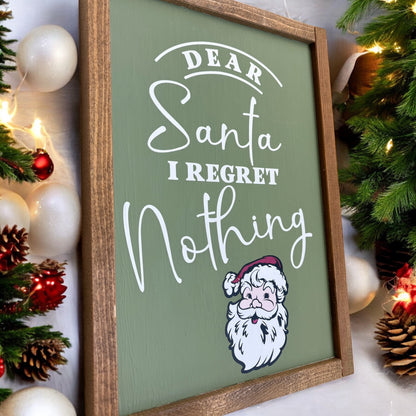 Dear Santa Sign