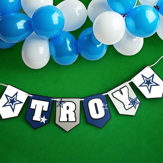 Dallas Cowboys Inspired Banner