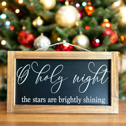 O Holy Night Sign