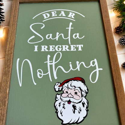 Dear Santa Sign