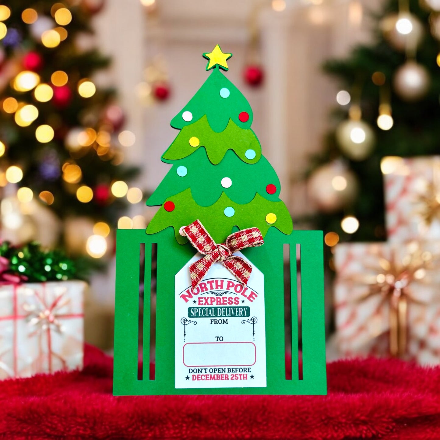 Christmas Tree Money Holder