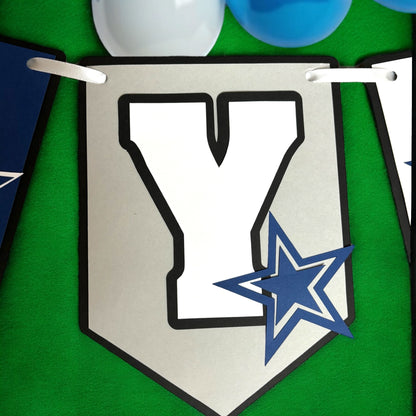 Dallas Cowboys Inspired Banner