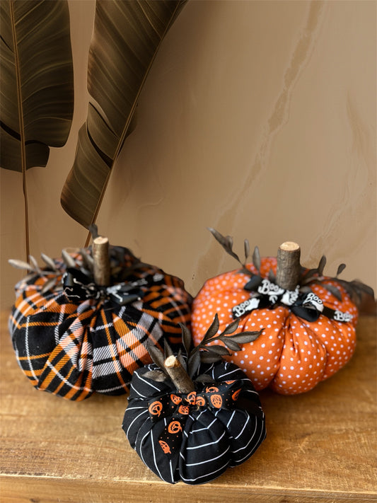 Fabric Pumpkins