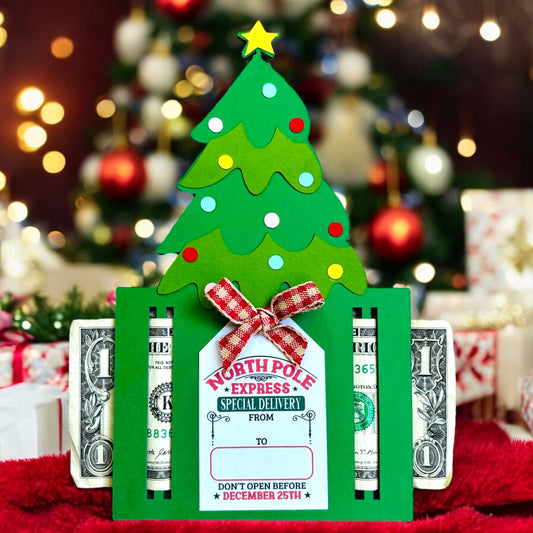 Christmas Tree Money Holder