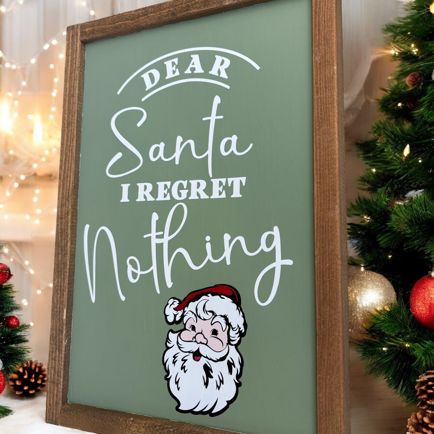 Dear Santa Sign