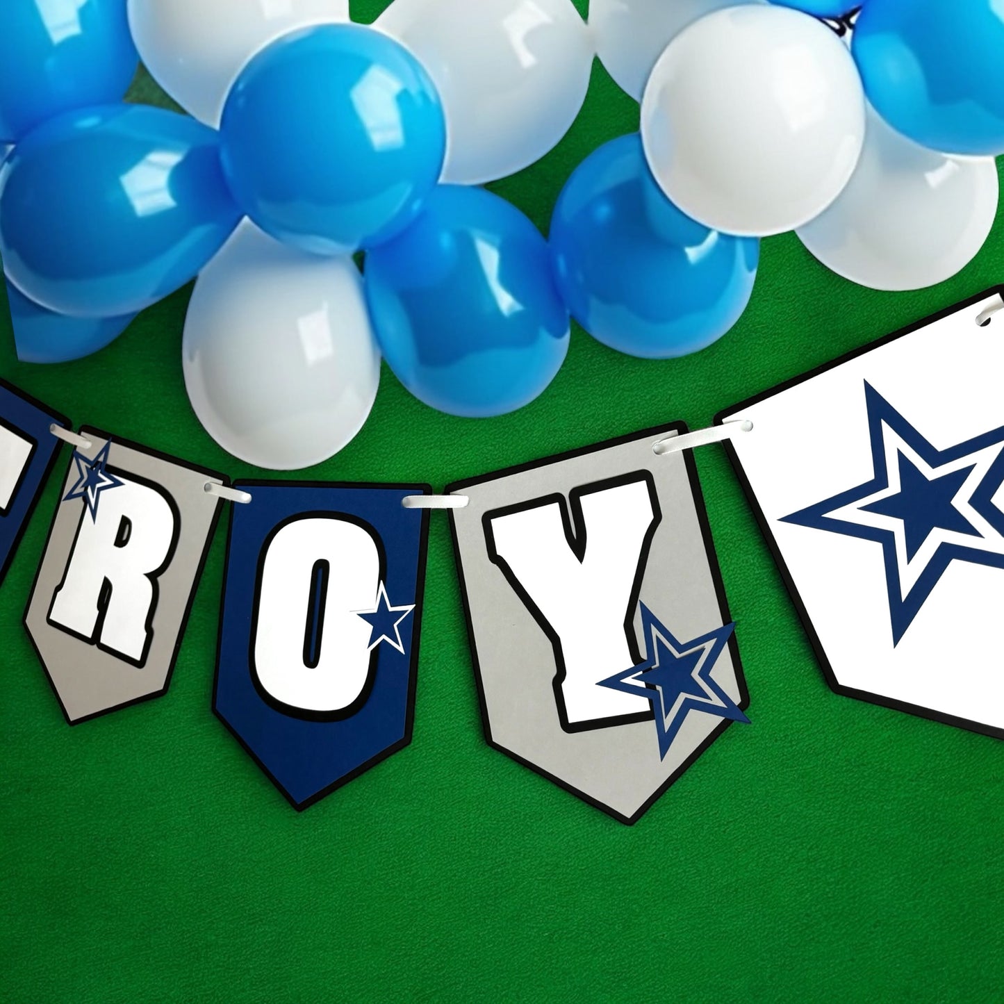 Dallas Cowboys Inspired Banner