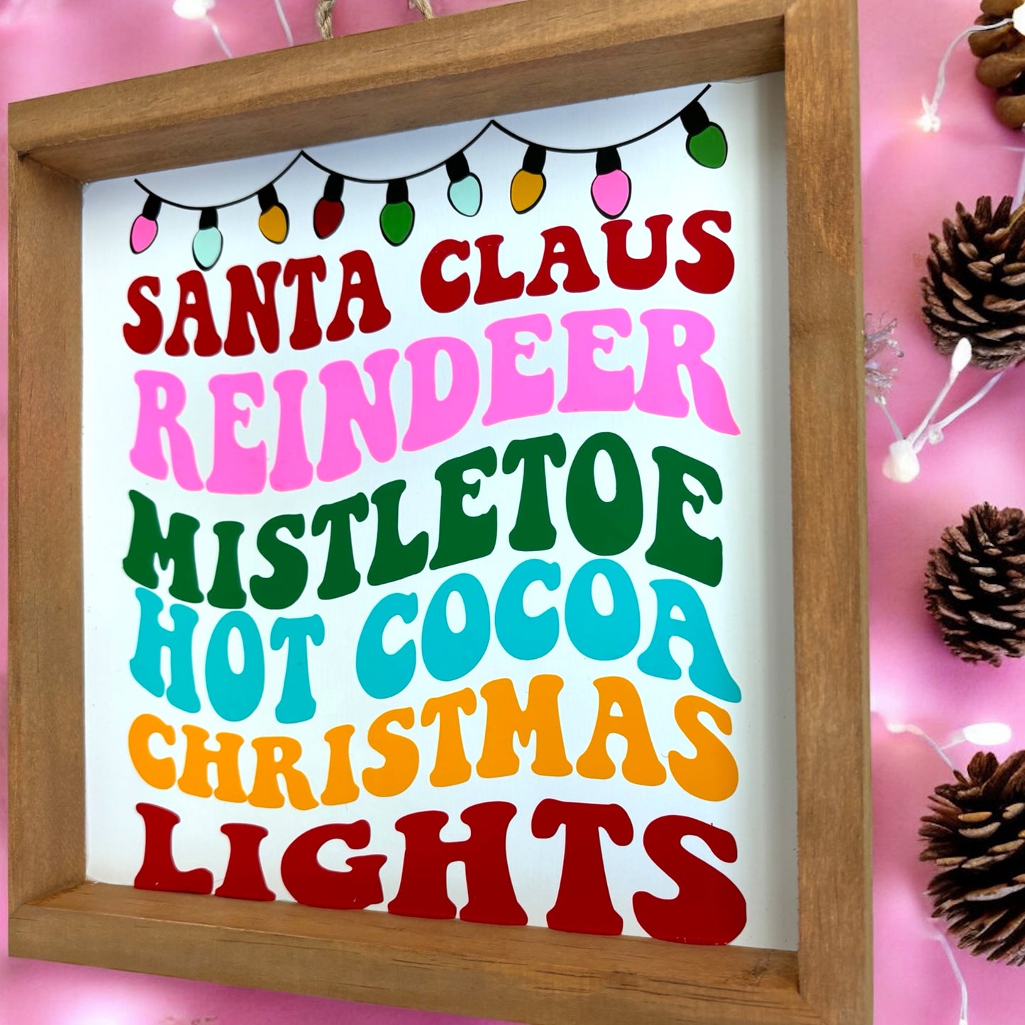 Groovy Christmas Sign