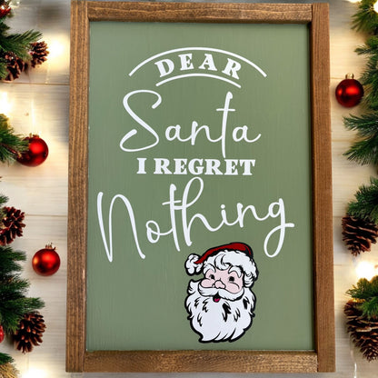 Dear Santa Sign