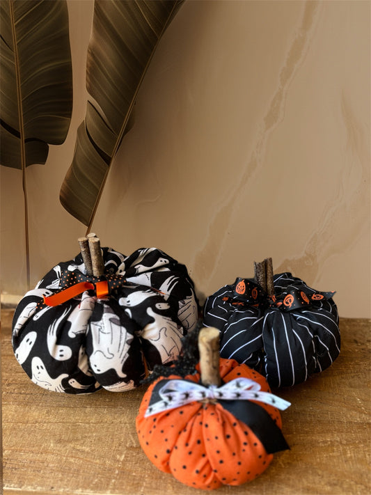 Fabric Pumpkins