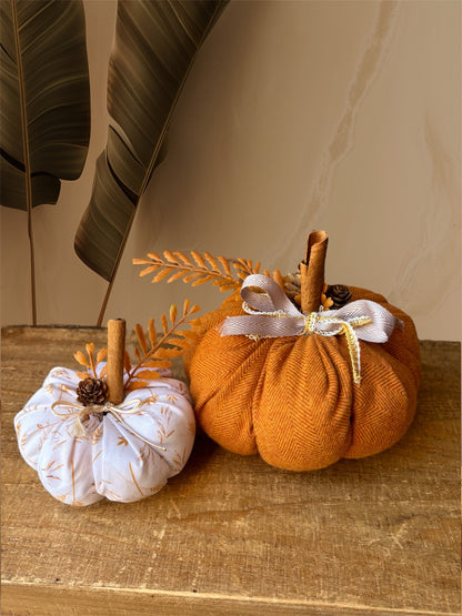 Fabric Pumpkins