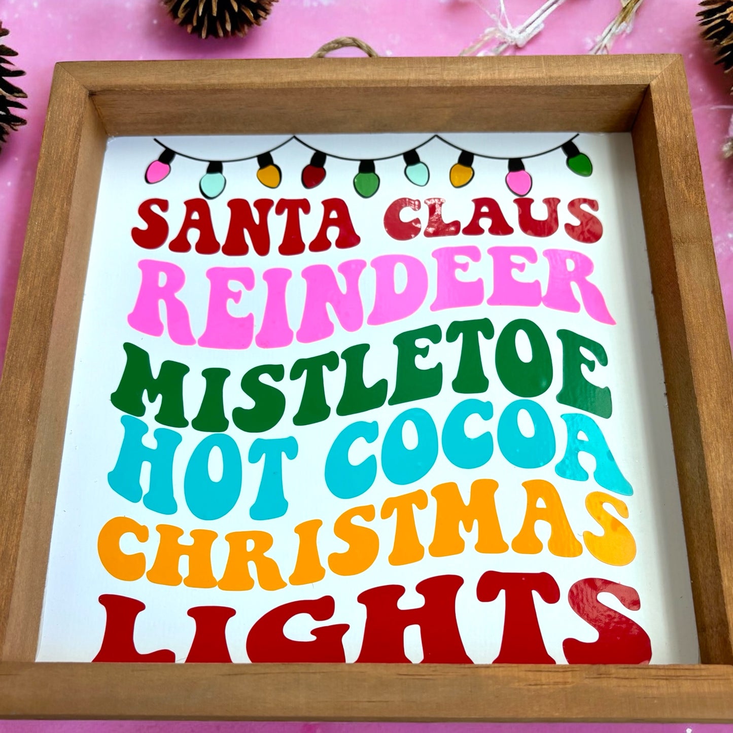 Groovy Christmas Sign