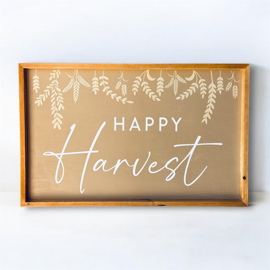 Happy Harvest Sign