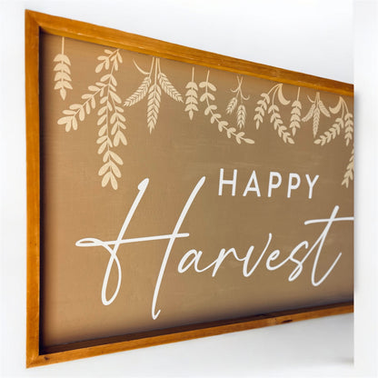 Happy Harvest Sign