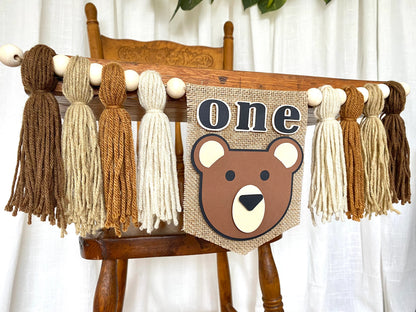 Teddy Bear Highchair Banner