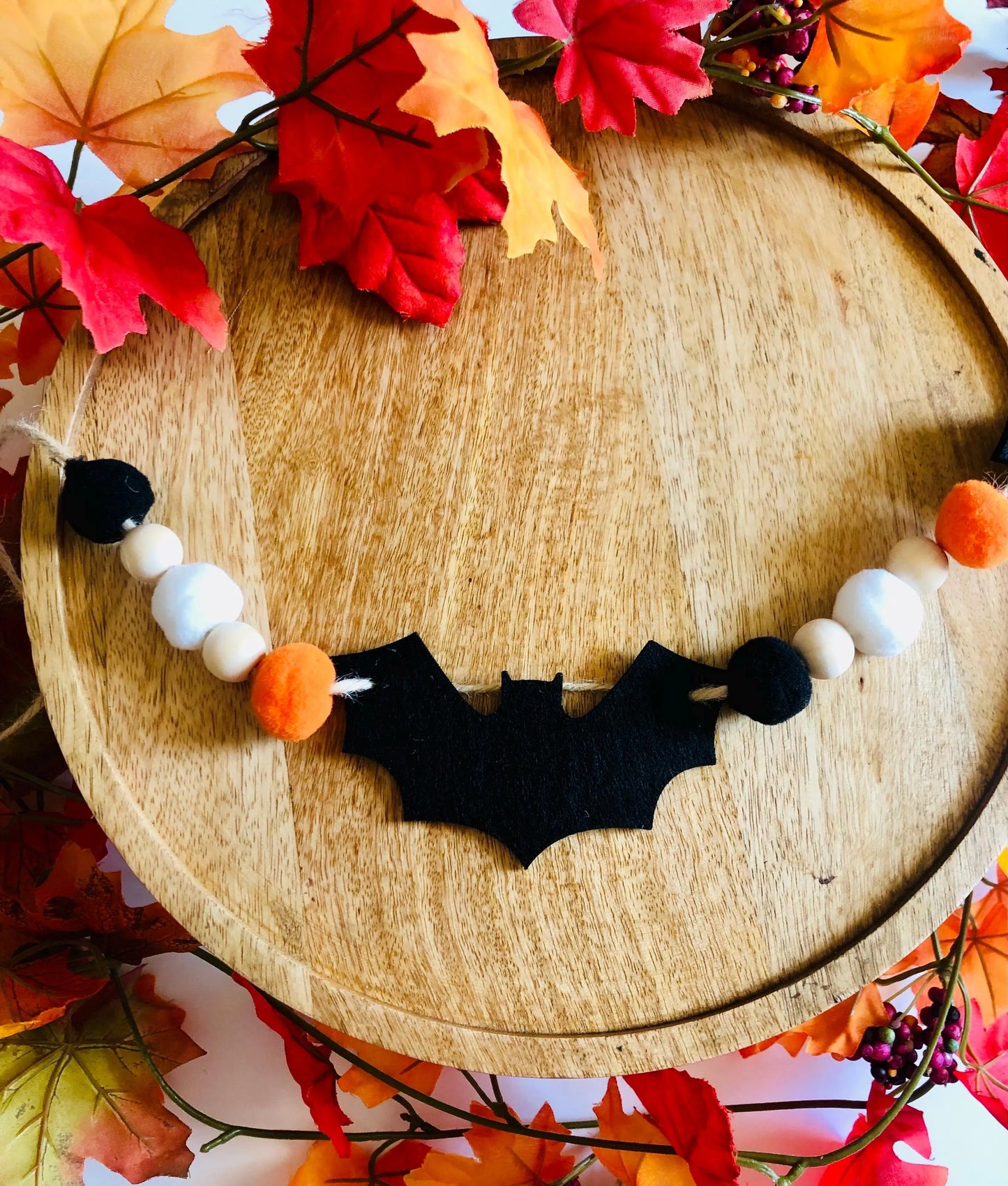 Felt Bat Garland