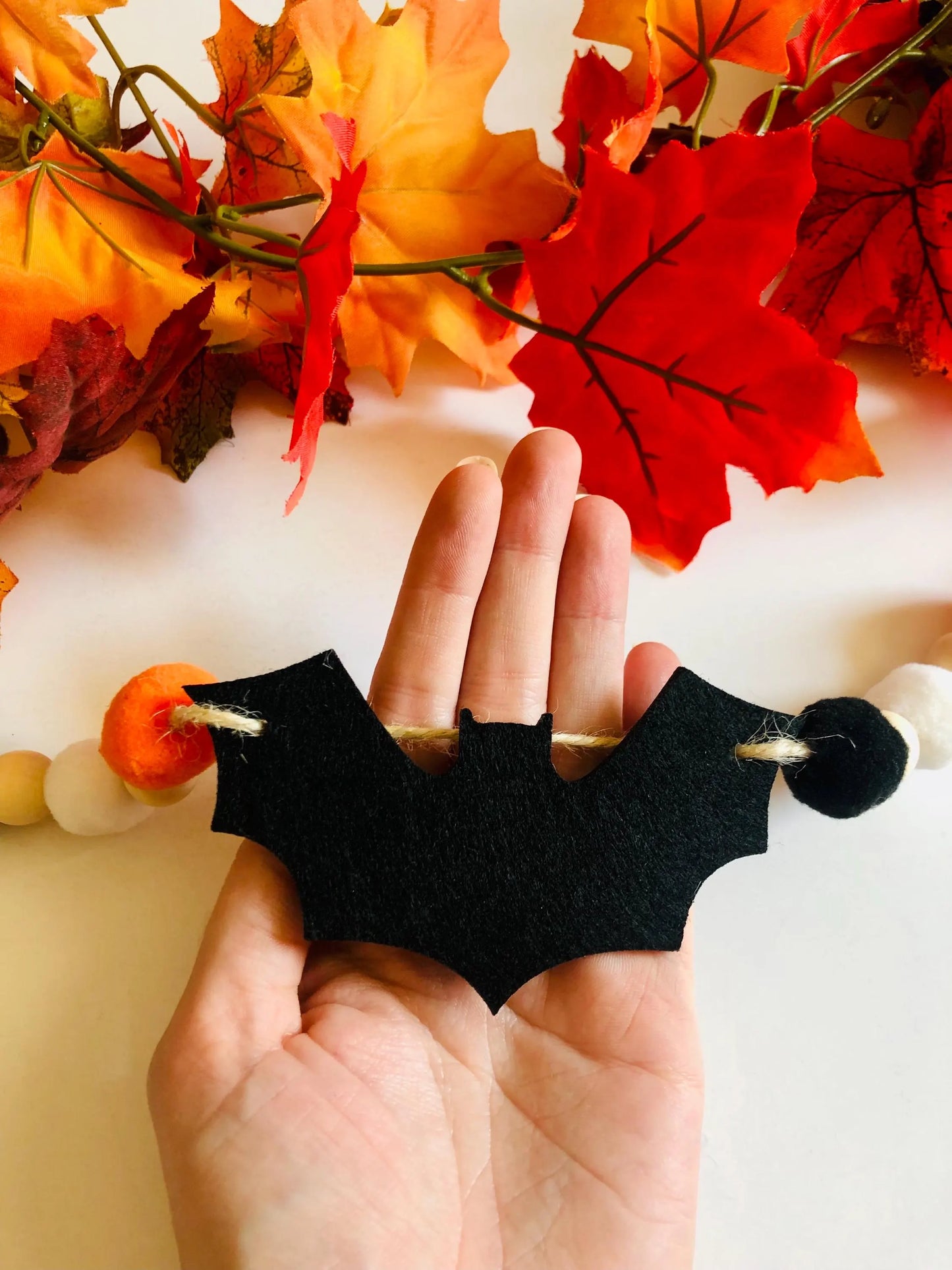 Felt Bat Garland