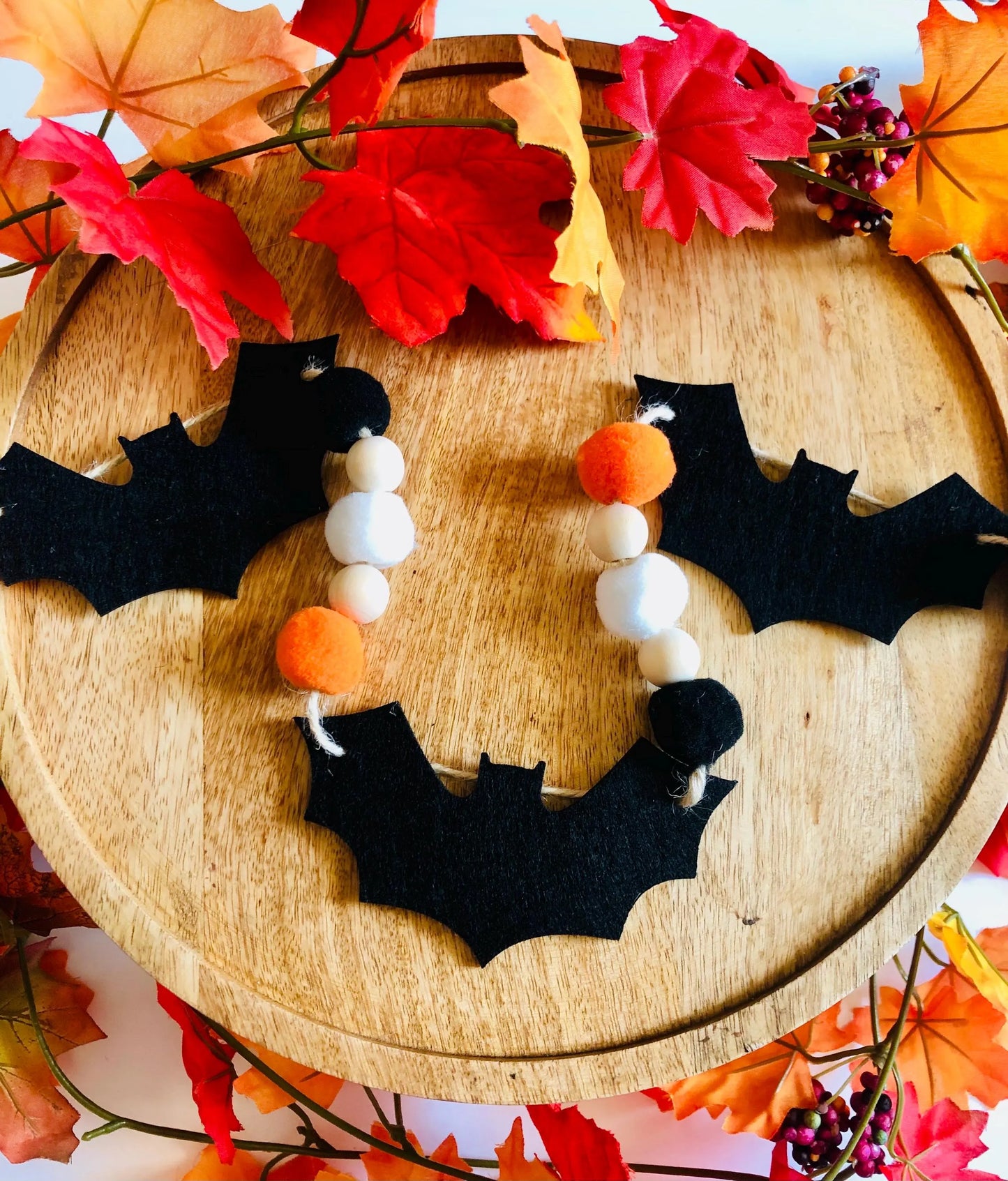 Felt Bat Garland