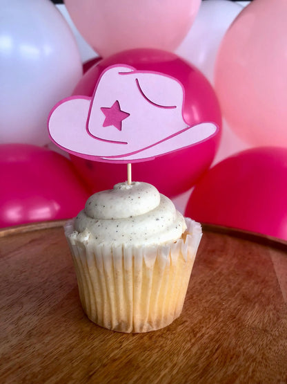 Cowgirl Cupcake Toppers