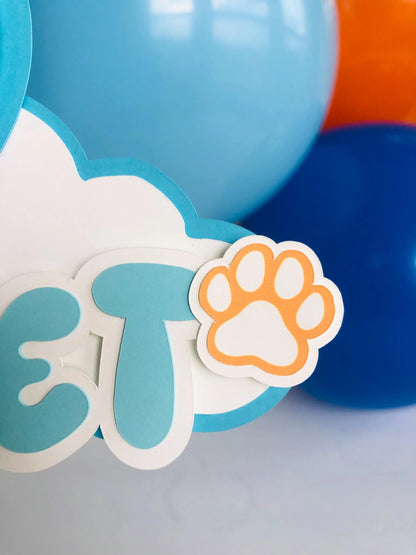 Bluey Inspired Cake Topper