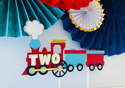 Train Cake Topper