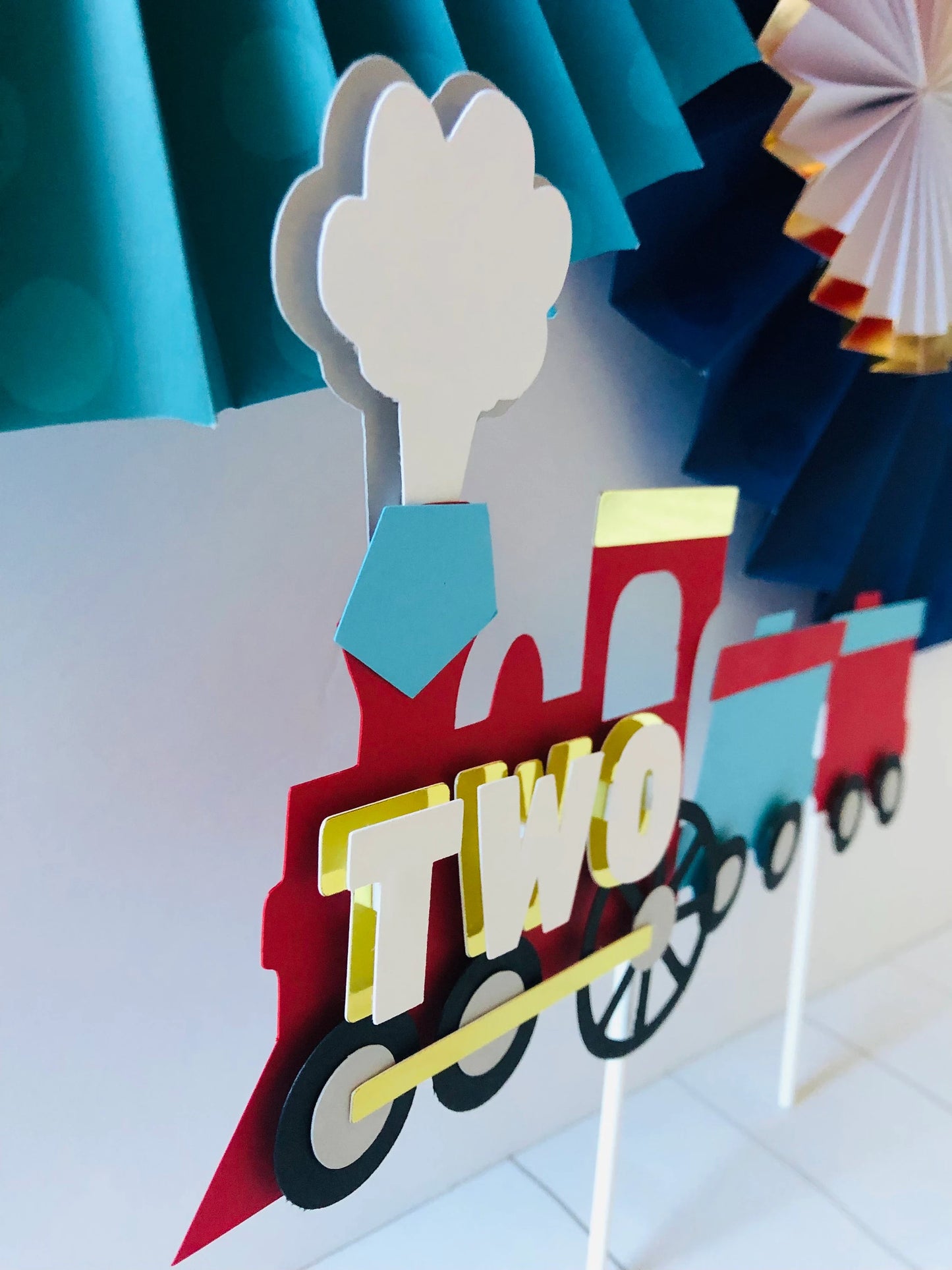 Train Cake Topper